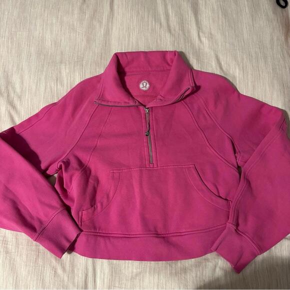 Lululemon Athletica Scuba Oversized Funnel Neck Half-Zip - Picture 1 of 4